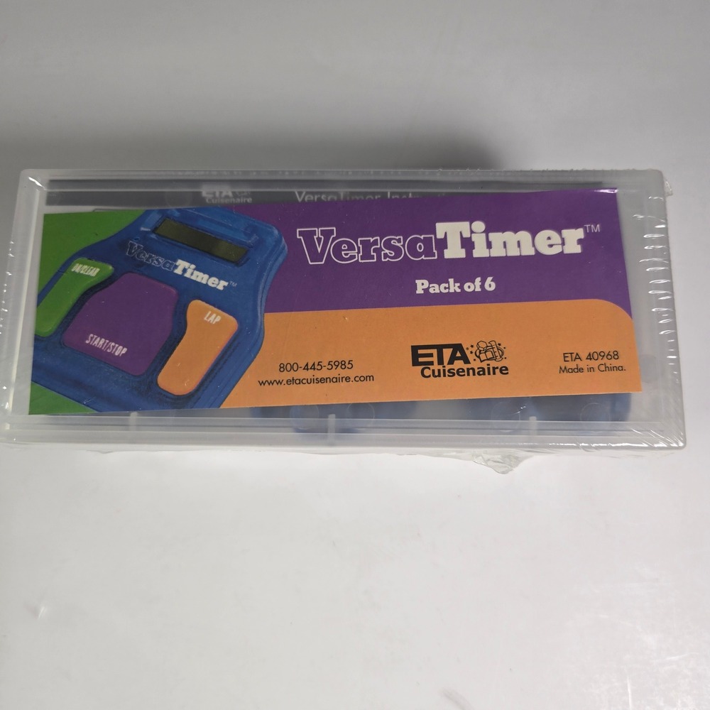 ETA Cuisenaire VersaTimer Pack of‎ 6 Digital Timers Classroom Math Learning